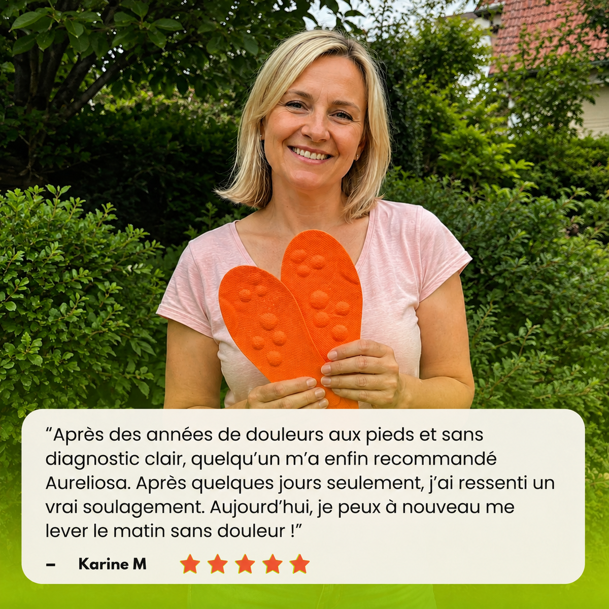 Aureliosa® Semelles de massage